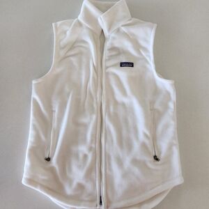Patagonia Cream Fleece Vest
